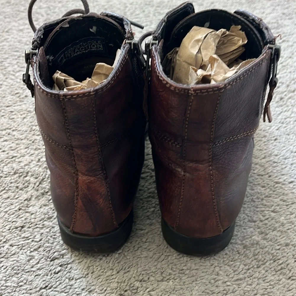 Brown Leather Boots - Picture 5 of 7